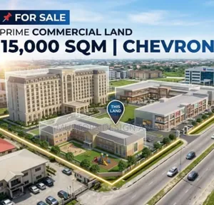 15,000sqm of Commercial Land at Chevron With Governor Concent