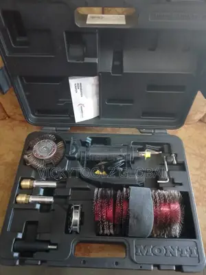 Montipower Pneumatic Bristle Blaster Kit