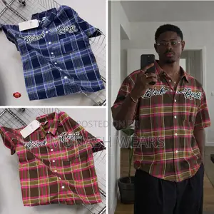 Denim Stripe Street Shirt M-3xl