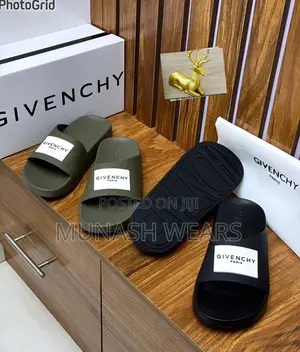 Givenchy Slide Available in Green and Black 40-46