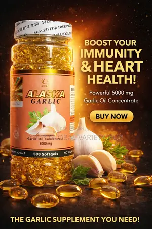 Pure Garlic Oil 500 Softgel