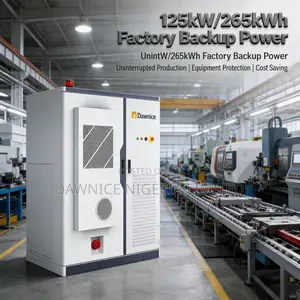 125kw 265kwh Integrated Pv-Storage-Genset Hybrid System