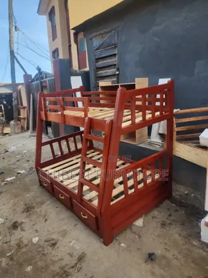 3by4.5by6ft Wooden Bunk Bed for Children and Adult.