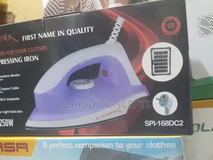 Sonik 200w Solar Inverter and Electricity Iron-Low Consumption Iron