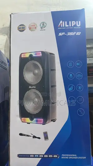Ailipu Sp3821d 8inches Party Box Karaoke Pa System