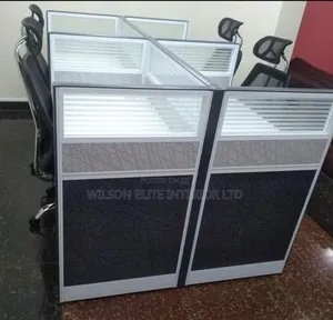 Modern Office Workstation Table by 4 Seaters