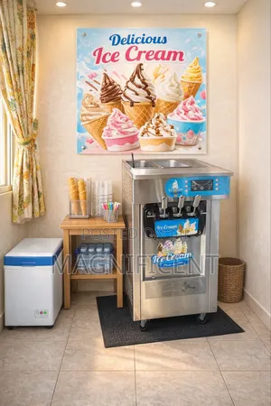 High Quality Ice Cream Machine With Complete Setup