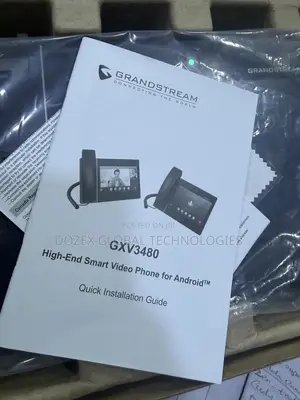 Grandstream Video Ip Phone With Touch Screen Gxv3480