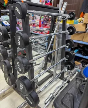 30kg Fixed Barbell Set –Heavy Duty Weightlifting Equipment