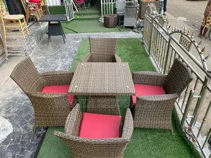 All-Weather Rattan Restaurant Table and Chairs