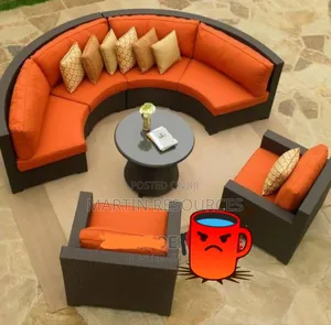 Outdoor Friendly Rattan Table and Chairs.