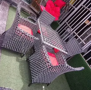 Breathable Weave Outdoor Table and Chairs