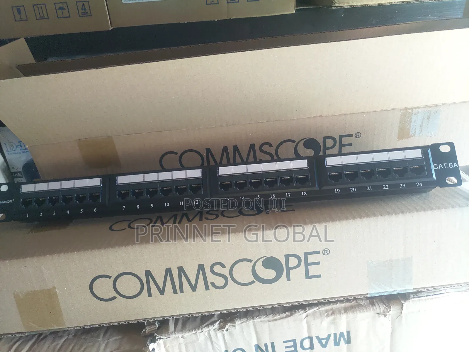 24port Cat6a Commscope Patch Panel