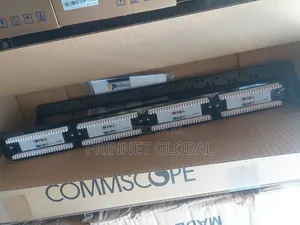 24port Cat6a Commscope Patch Panel