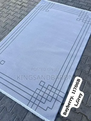 5×7fts L Grey/D Beige Turkey Center Rug(7×10)