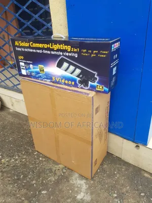 A I Solar Light Camera