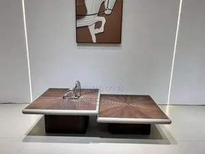 Walnut Antique Coffee Table Living