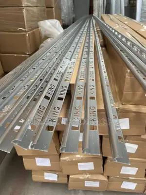 Genesis Tile Profile, Gold and Stainless Color