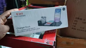 6 in 1 Rotatable Fast Charger Dock