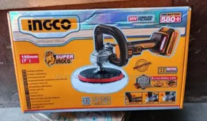Ingco 20v Cordless Polisher – 180mm (7”) With 4.0ah Battery