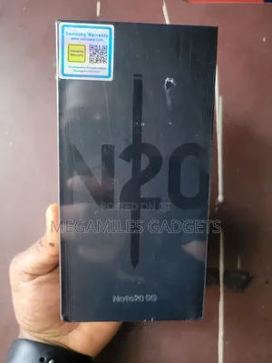 New Samsung Galaxy Note 20 5G 256 GB Black