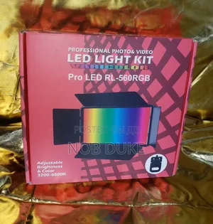 Led Rl-560rgb Light Kit for Content Creation