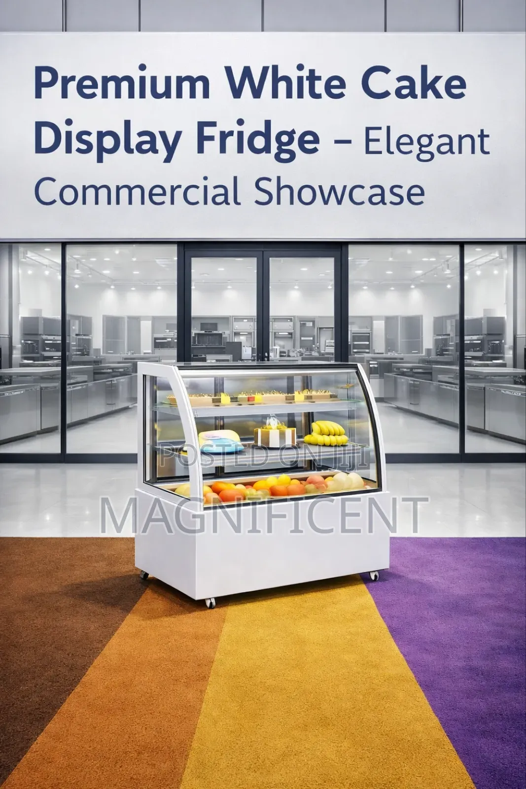 Modern Refrigerated Cake Display Units