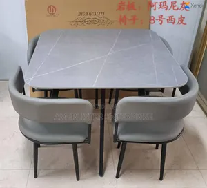 Space Saver 4-Seater Marble Dining Sets