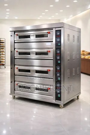 16 Tray Industrial Deck Oven – Heavy Duty Bakery Oven Premium