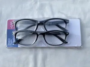 Tesco Black Frame Reading Glasses +3.50 Set Of 2