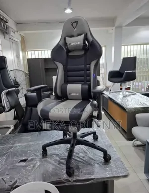 Furgle Computer Racing Gaming Ergonomic Chair + Footrest