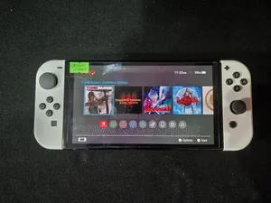 Nintendo Switch Oled Hacked With 8 Games Sale or Swap