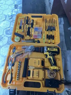 Complete Set of Dewalt Drill Machine Tools Box