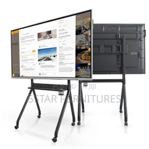 Heavy Duty Trolley Mobile Tv Stand- 55" - 100"