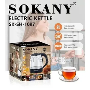 Sokany Glan Electric Kettle