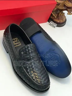 Original Italian Roberto Serpentine Loafers Available in Store