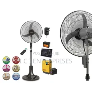 18 Inches Qasa Ac/Dc Yoga Standing Fan With Remote Control