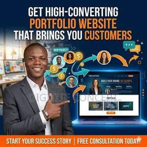 Conversion-Focused Business Portfolio Website That Brings You Client