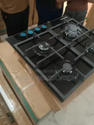 Polystar 8mm Thick Glass 4 Burner Built-in Gas Hob