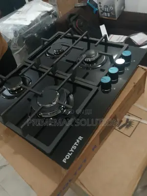 Premium Built-in Polystar 4 Burner Gas Cooker – Auto Start