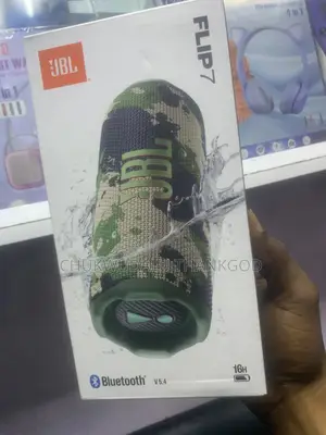 JBL Flip7 Portable Waterproof Speaker With Ai Boost, 16hrs of Playtime