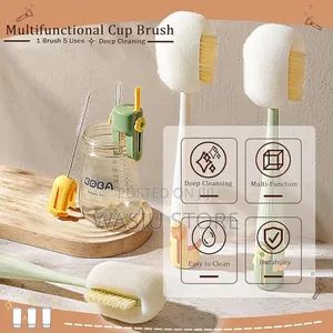 5-in-1 Bottle Brush Cleaner Set