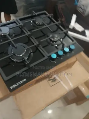 Stylish Kitchen Upgrade: Polystar 4 Burner Built-in Gas Hob