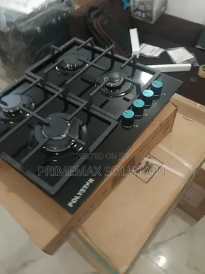 Polystar 4 Burner Gas Hob With Electric Ignition – Built-in Model