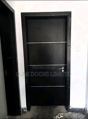Interior Wood Doors Black With Design
