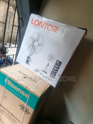 Lontor 18 Inch Rechargeable Mist Fan CRL-Cf046r-18 Unit