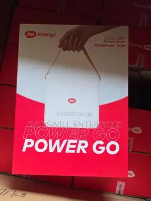 Itel Energy Power Go – Portable Power Station (100,000mah | 130w)
