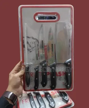 5 in One Knife Set With Chopping Board