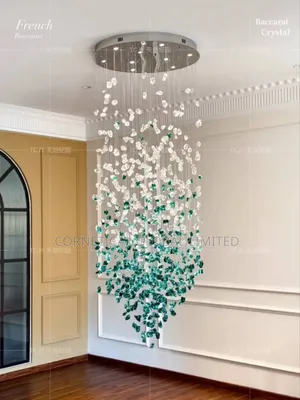 Modern Quality Luxury Rustic Leaf Chandelier