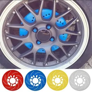 Sport Brake Disc Cover – Stylish Car Wheel Upgrade 2pcs Set Blue
